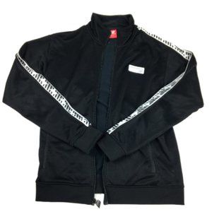 New Balance Men's Zip Up Black Athletic Long Sleeve Track Jacket Size S